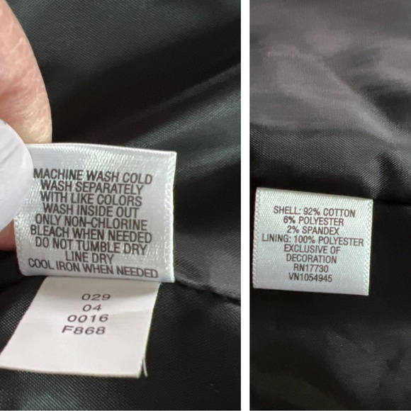 Liz Lange Maternity for Target Poke-A-Dot Black and White Jacket Size XL. - Picture 17 of 17